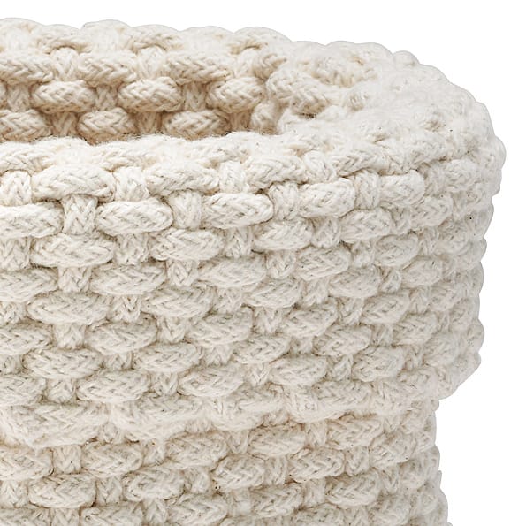 Panier de rangement Rope - blanc naturel - Etol Design