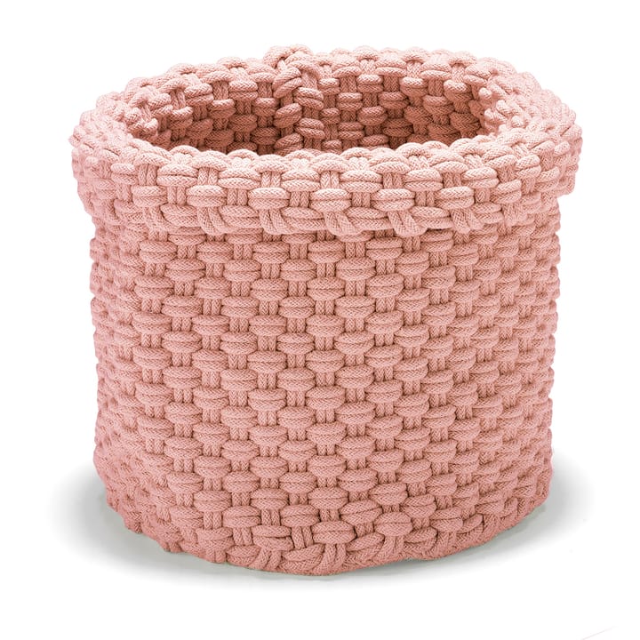 Panier de rangement Rope grand - Rose poussiéreux - Etol Design