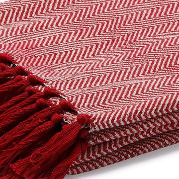 Plaid Fishbone - rouge - Etol Design