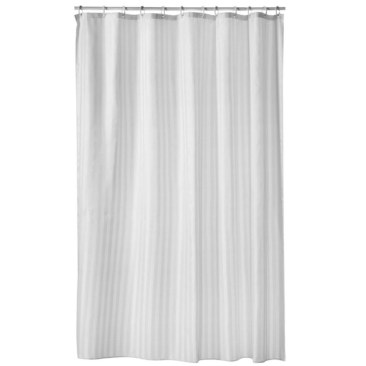 Etol Design Rideau de douche Jacquard blanc 180x200 cm