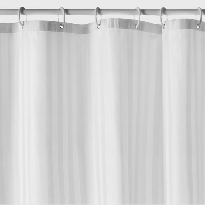 Rideau de douche Jacquard blanc - 180x200 cm - Etol Design