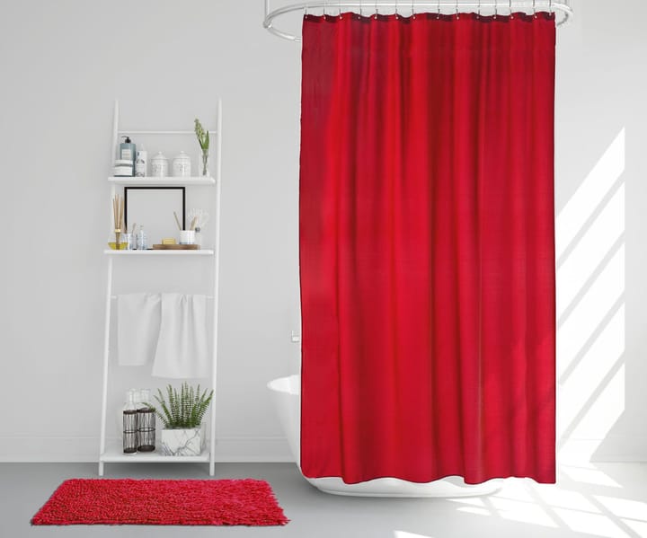 Rideau de douche Match 200x240 cm, extra haut (rouge) Etol Design