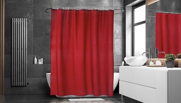 Rideau de douche Match 200x240 cm - extra haut (rouge) - Etol Design