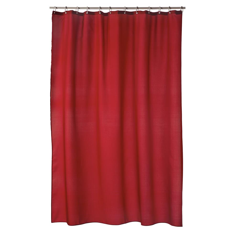 Etol Design Rideau de douche Match rouge | Design Scandinave | Rideaux de douche | Rouge