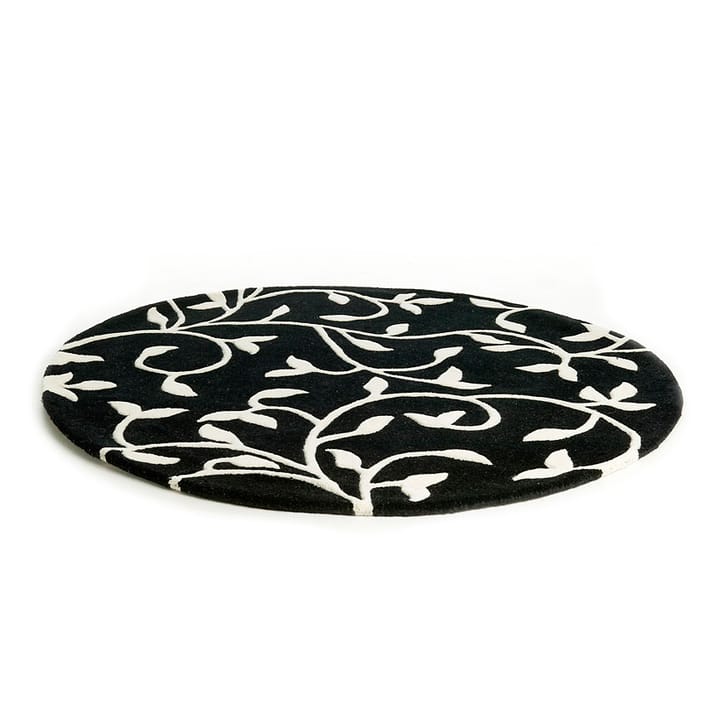 Tapis Grow noir-blanc rond - Ø140 cm - Etol Design