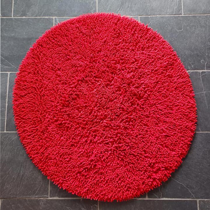Tapis Rasta rond Ø120cm, Rouge Etol Design
