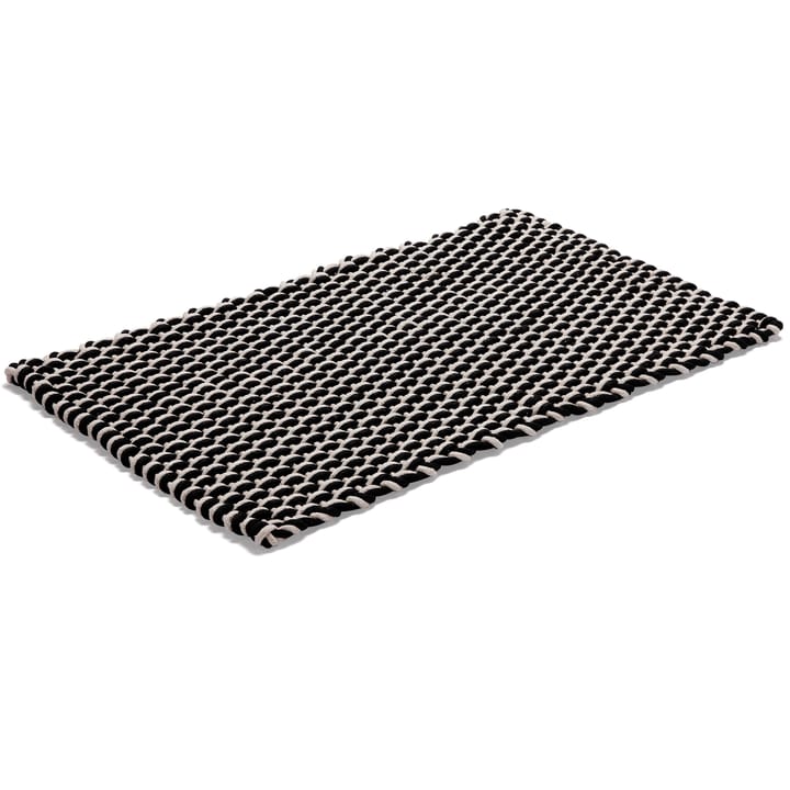 Tapis Rope noir - 50x80 cm - ETOL Design