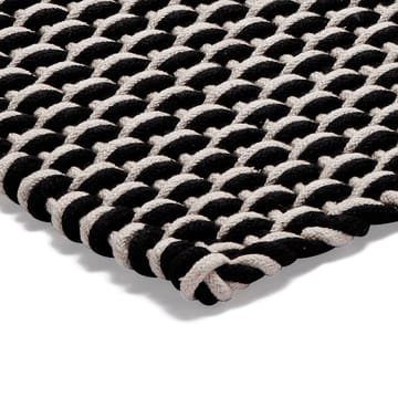 Tapis Rope noir - 50x80 cm - Etol Design