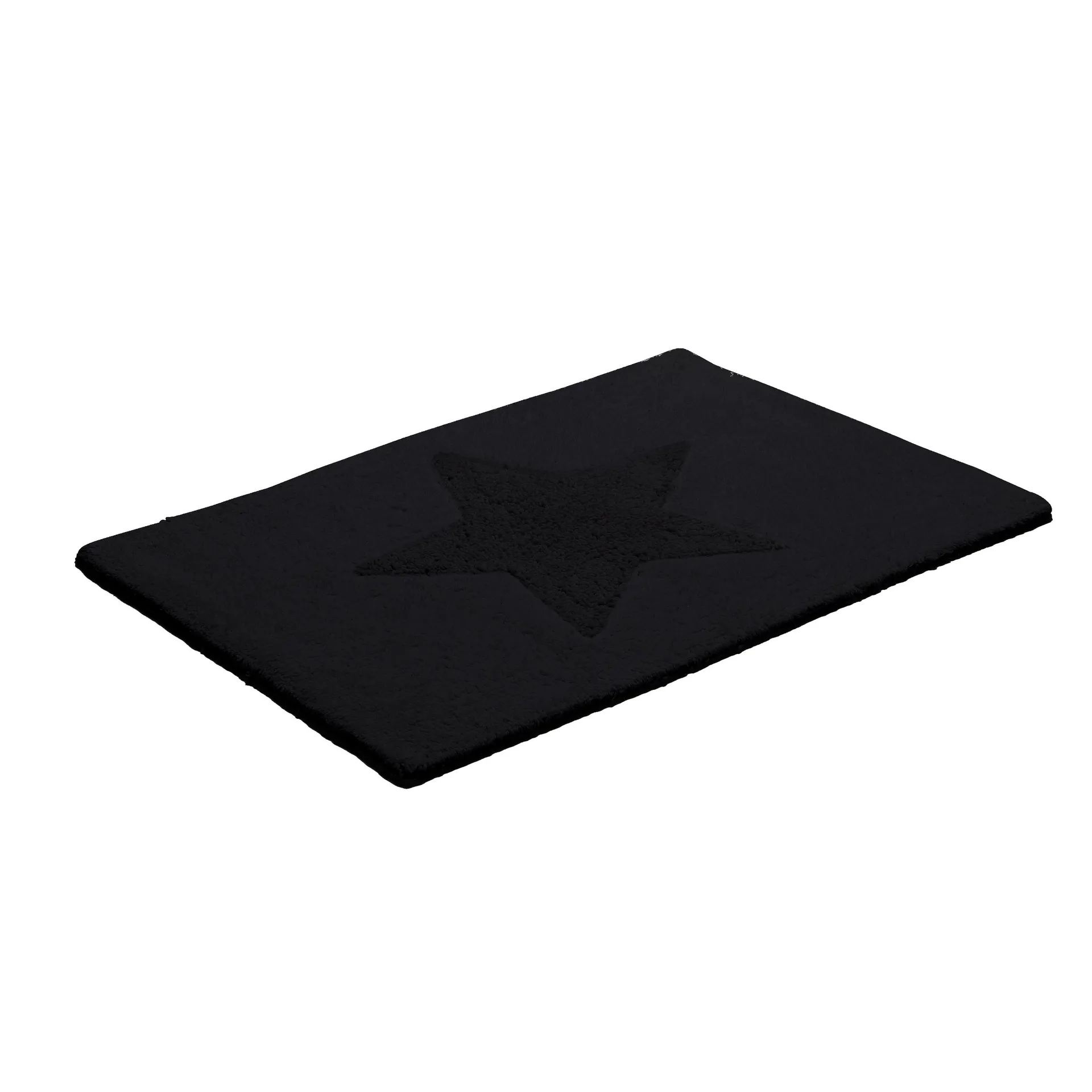 Tapis Star petit, noir Etol Design