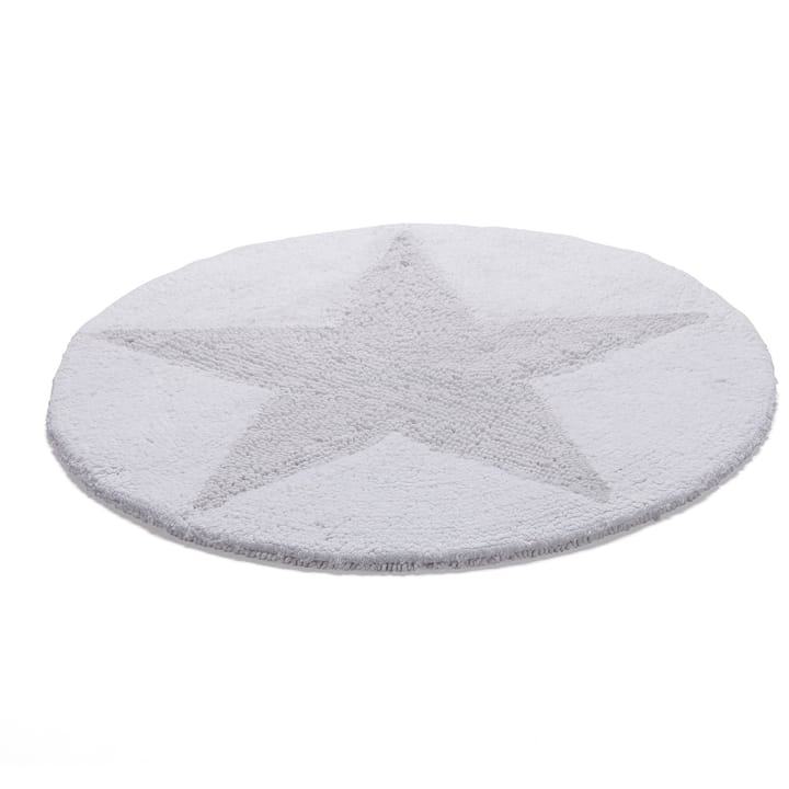 Tapis Star rond - blanc - Etol Design