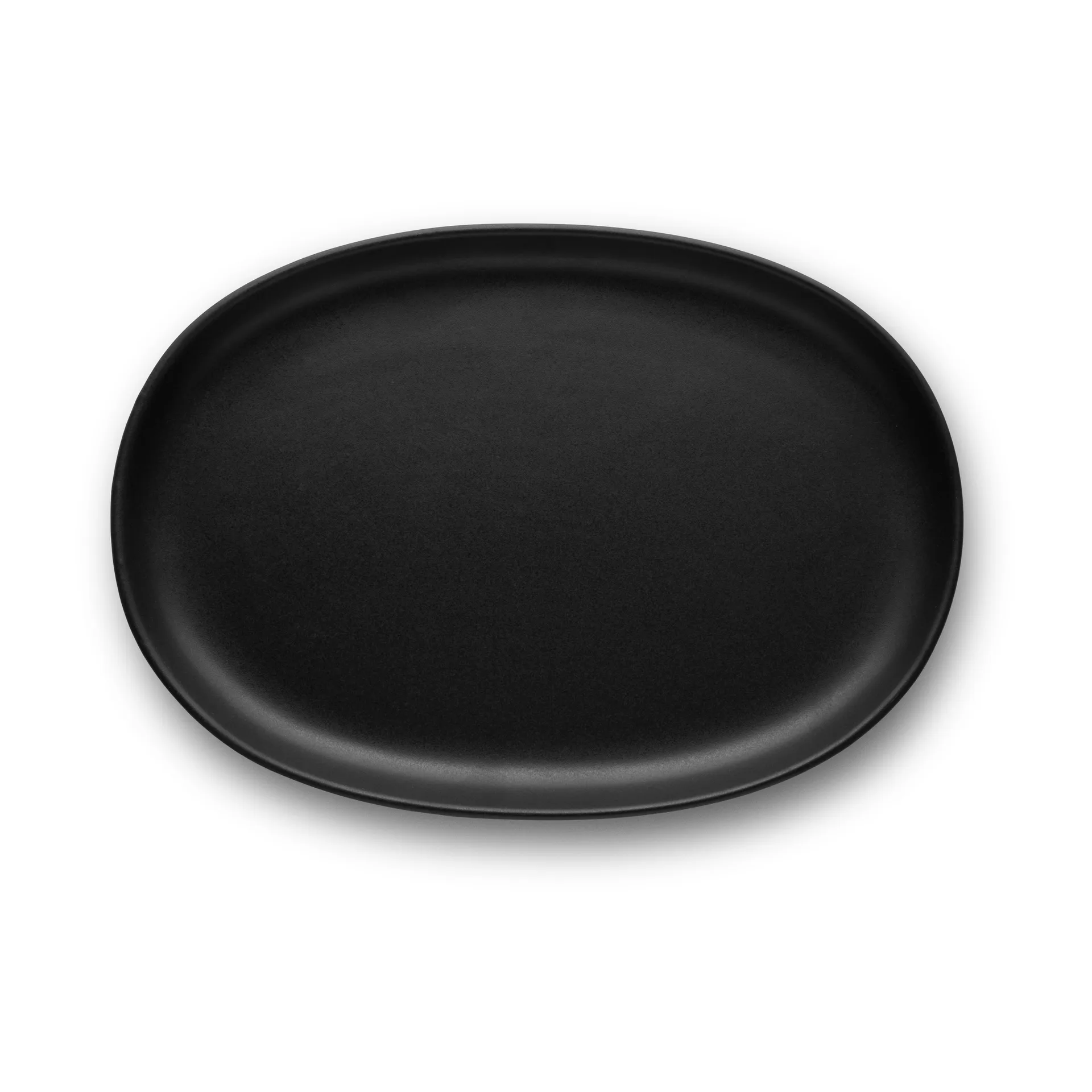Assiette ovale Nordic kitchen 18,5x26 cm, Noir Eva Solo