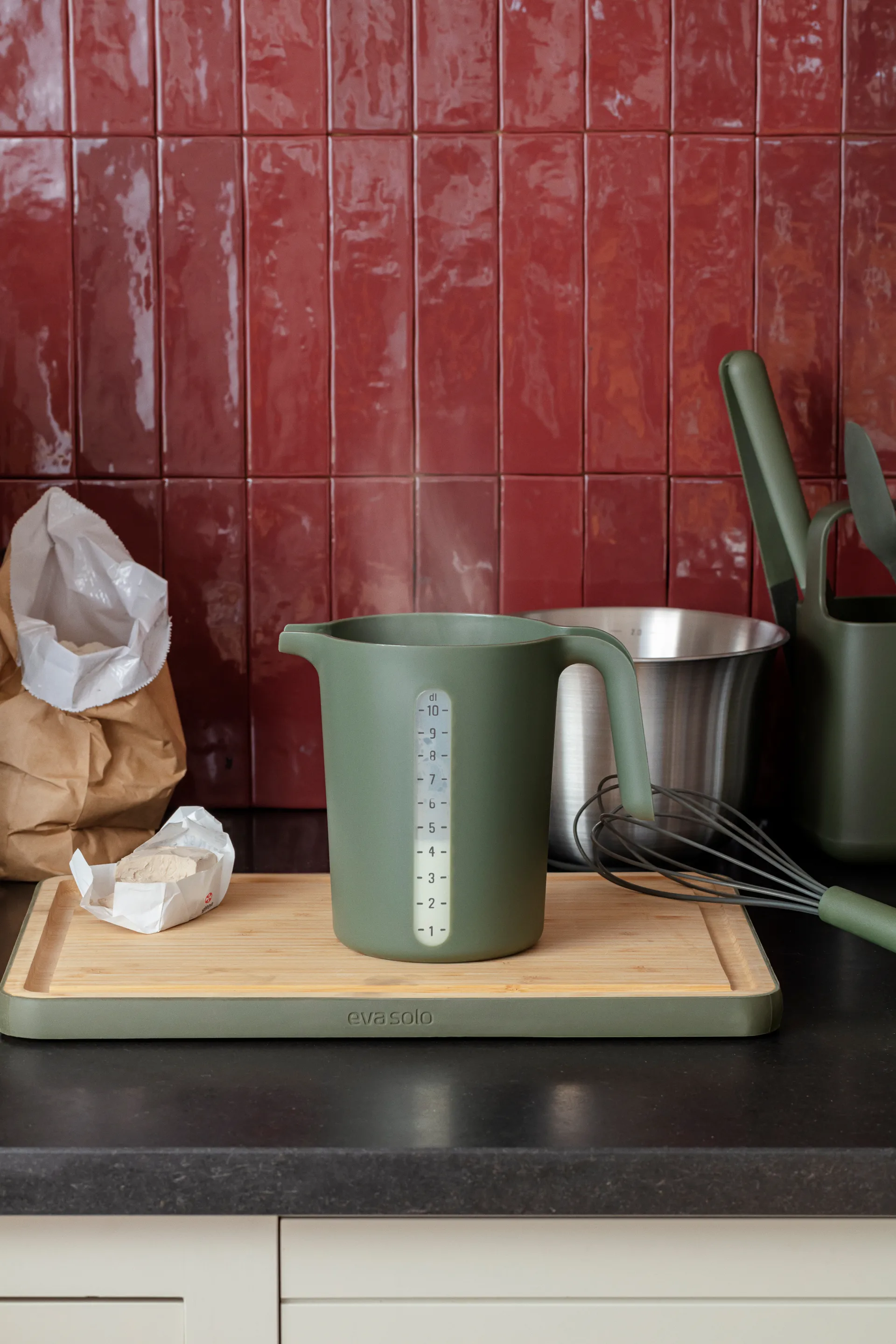 Bécher mesureur Green Tools 1,0 L  , Green Eva Solo