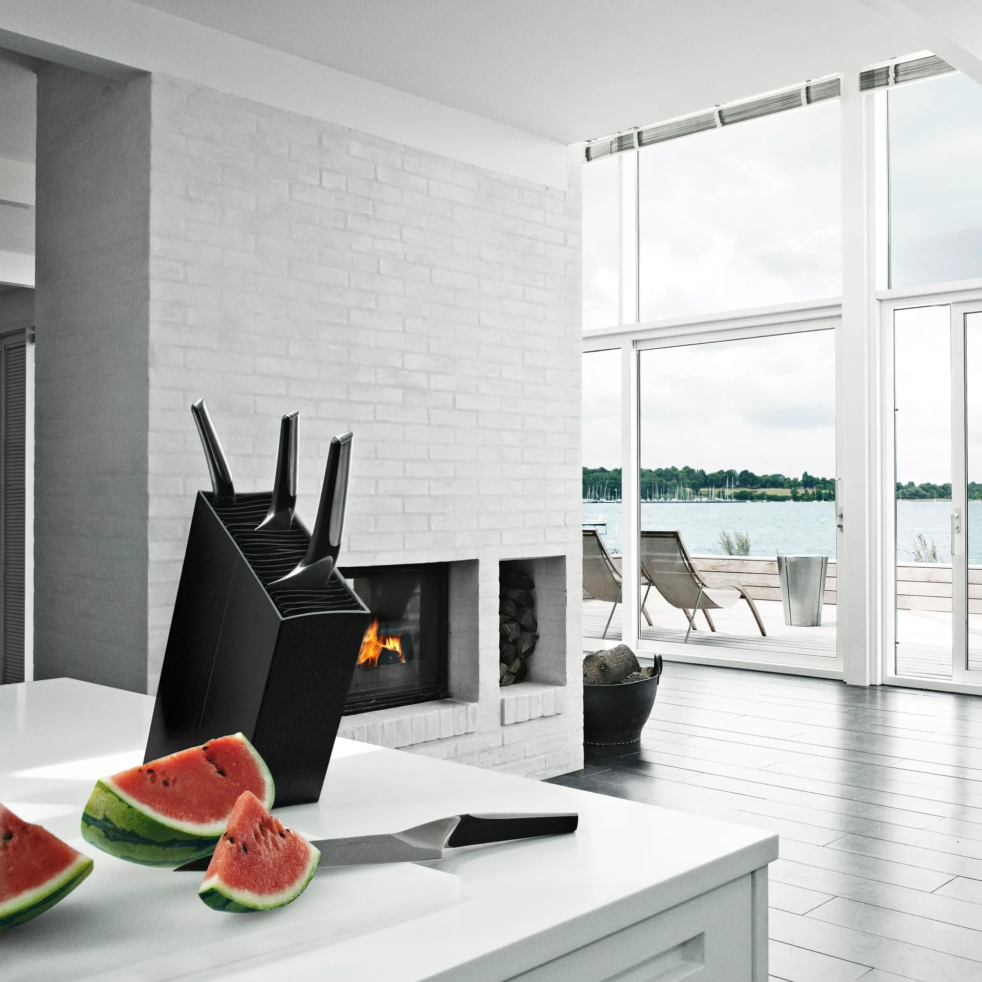 Bloc couteaux Eva Solo, noir Eva Solo