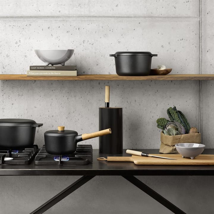 Bloc de couteaux Nordic Kitchen, noir Eva Solo