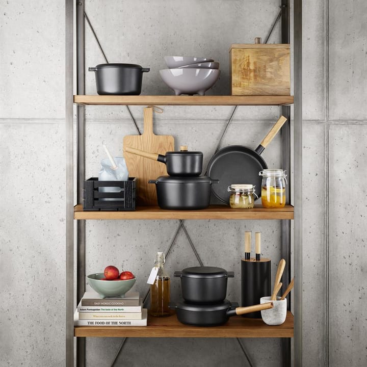 Bloc de couteaux Nordic Kitchen, noir Eva Solo