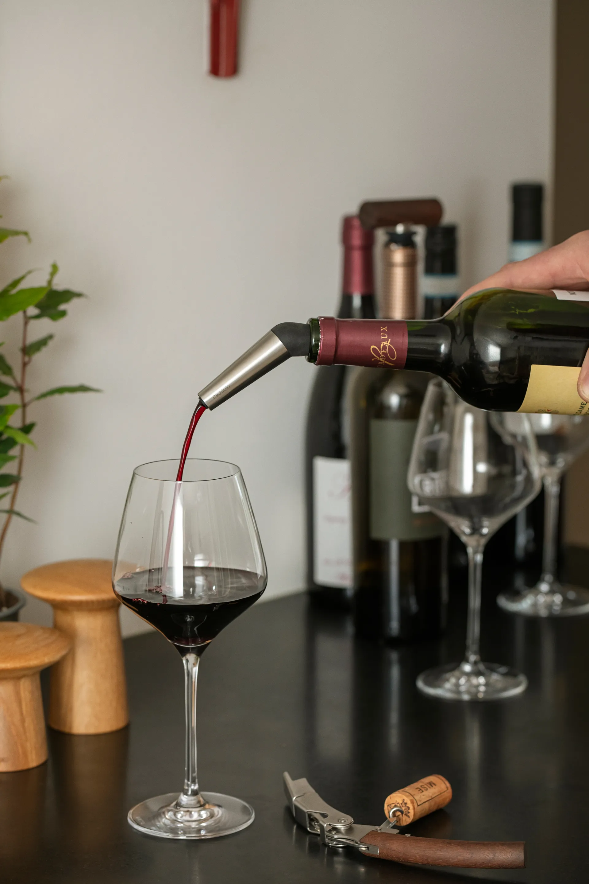 Bouchon dégustateur Eva Solo, Black-silver Eva Solo