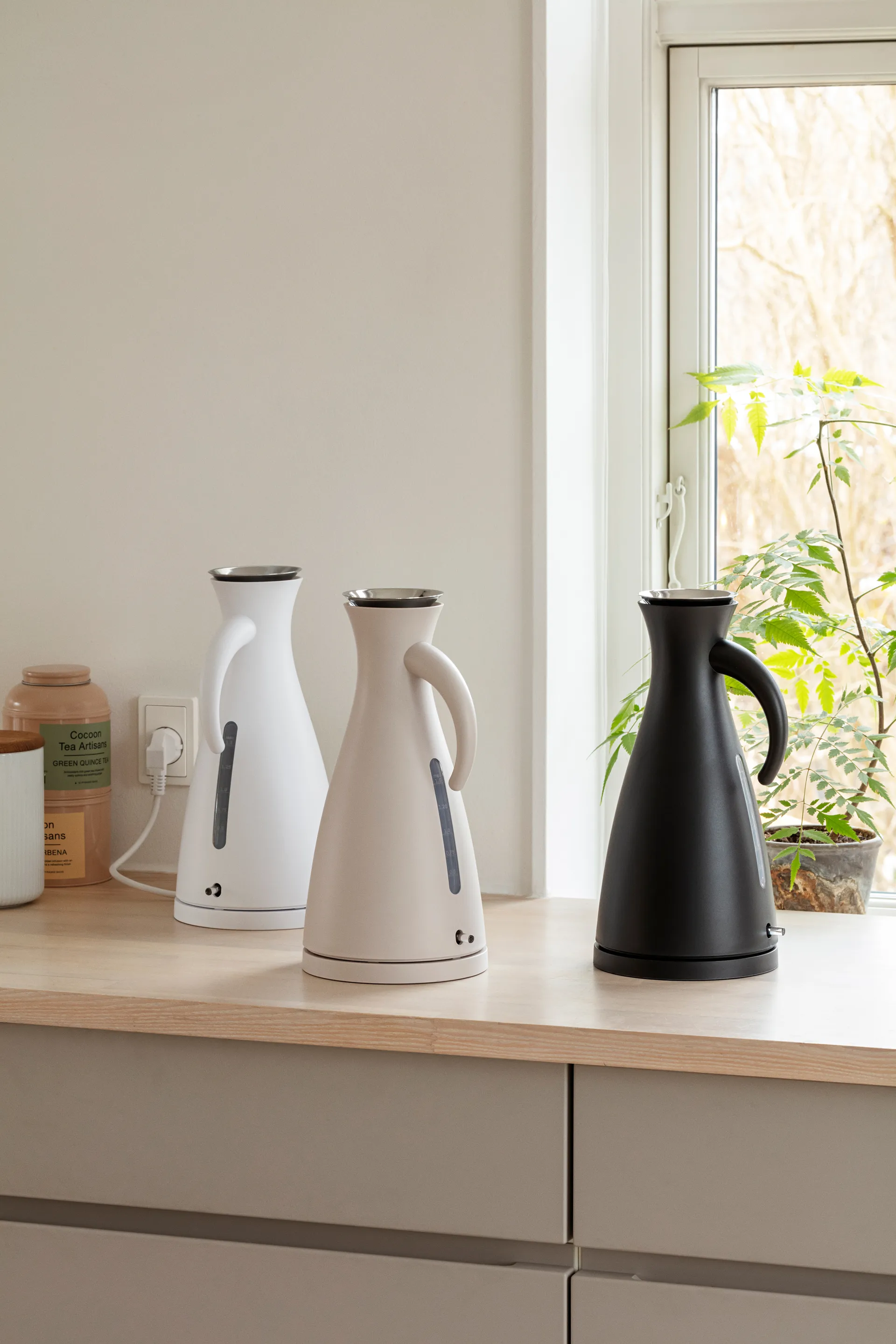 Bouilloire électrique Eva Solo 1,5 litre  , Matt Black Eva Solo