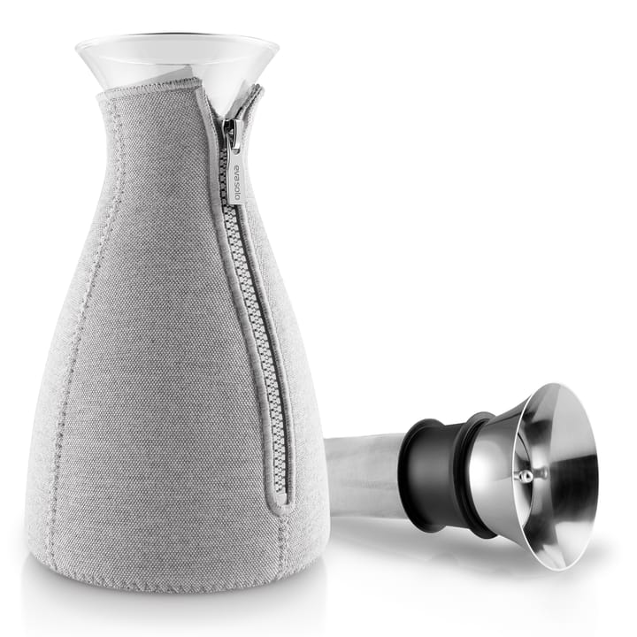 Cafetière CafeSolo housse tissée, gris clair Eva Solo