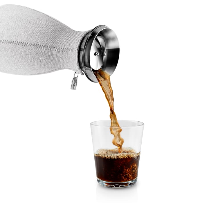 Cafetière CafeSolo housse tissée, gris clair Eva Solo