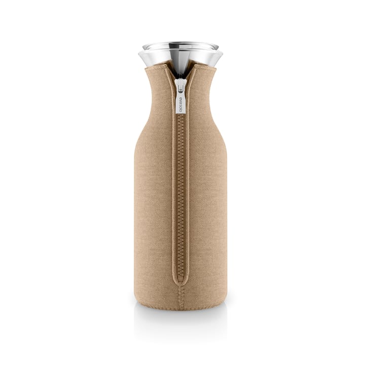 Carafe rafraîchissante Eva Solo à housse tissée - Caramel cream - Eva Solo