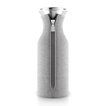 Carafe rafraîchissante Eva Solo à housse tissée - gris clair - Eva Solo
