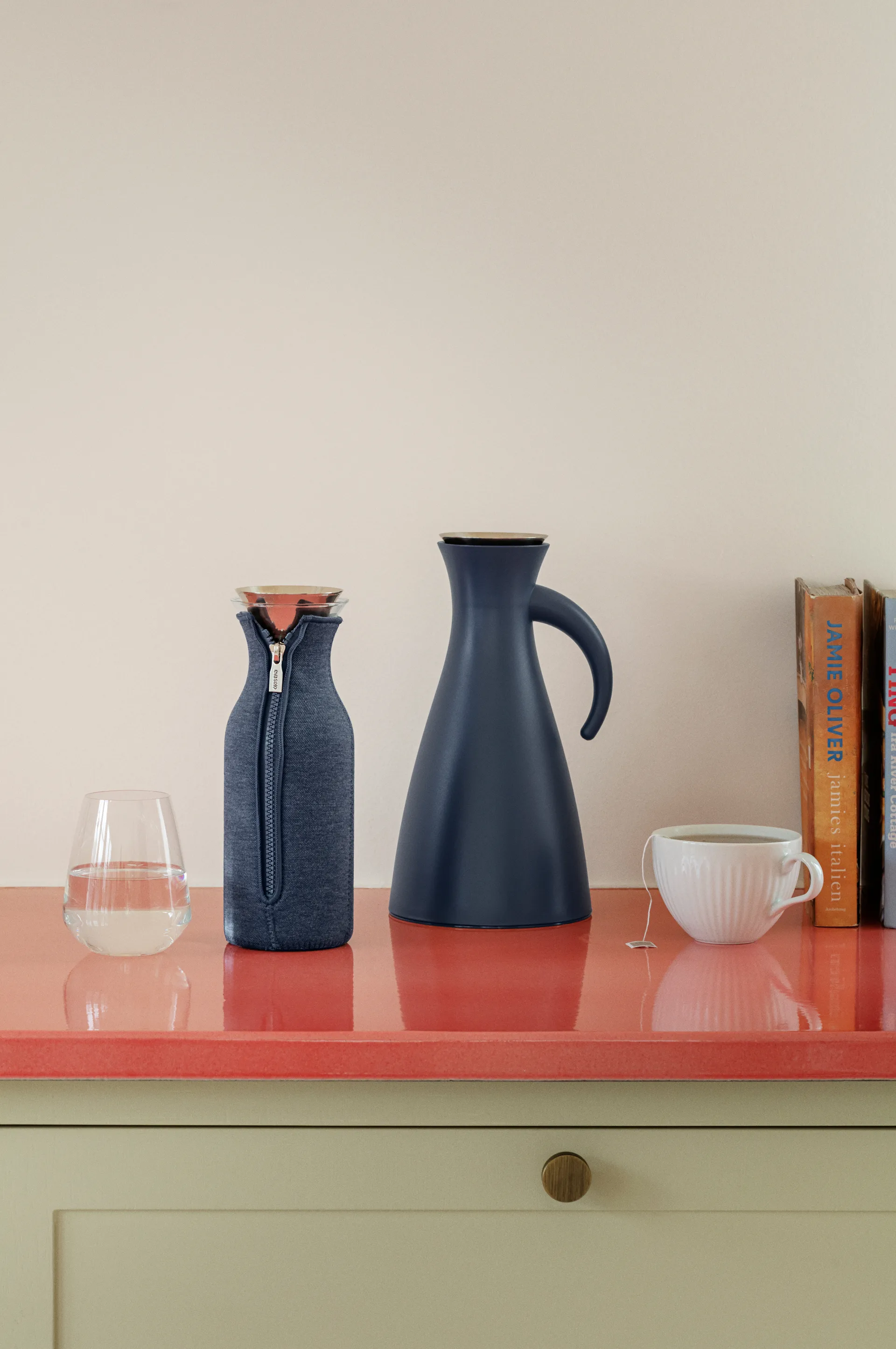 Carafe rafraîchissante Eva Solo à housse tissée, Night sky Eva Solo