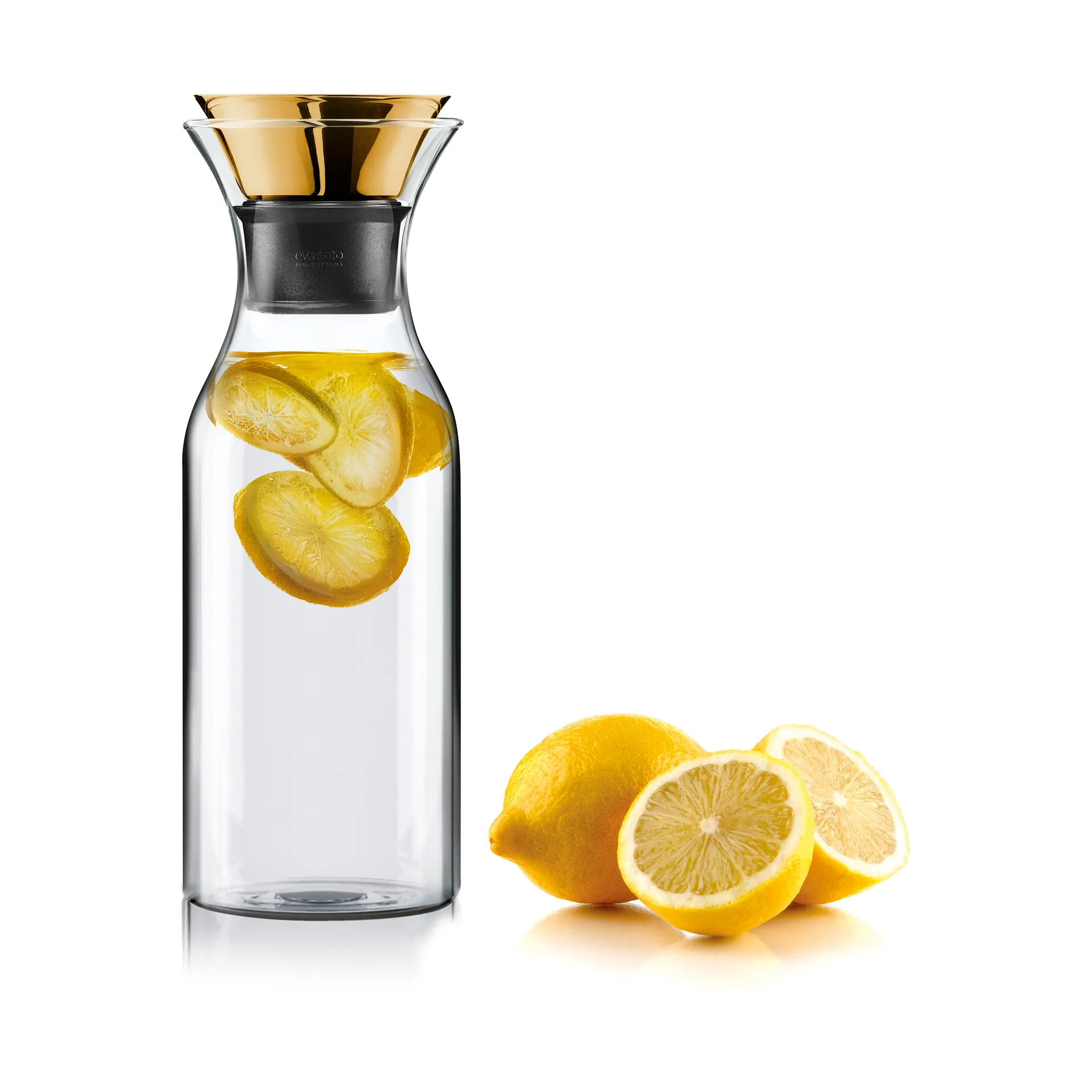 Carafe rafraîchissante sans housse Eva Solo, Laiton-noir Eva Solo