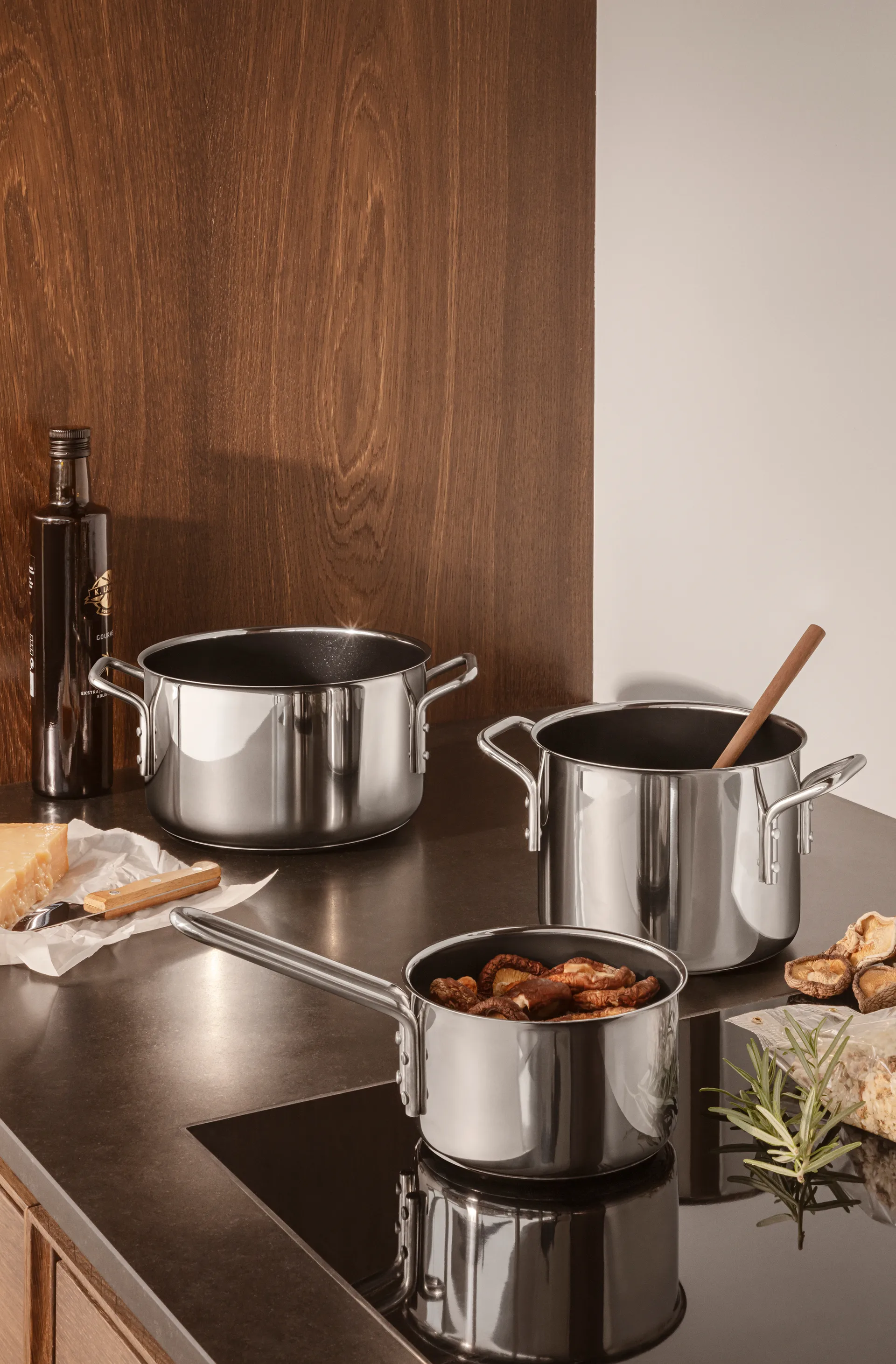 Casserole en céramique Eva Trio Stainless Steel Slip-Let, 1,1 L Eva Solo
