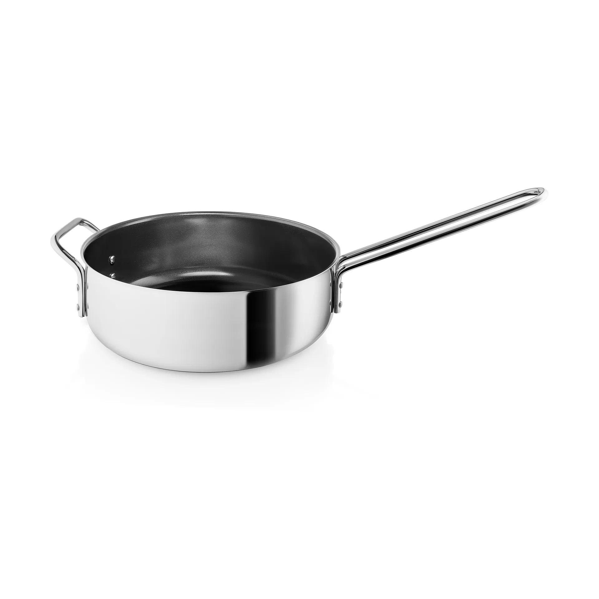 Casserole sauteuse en céramique Eva Trio Stainless Steel Slip-Let, 24 cm Eva Solo