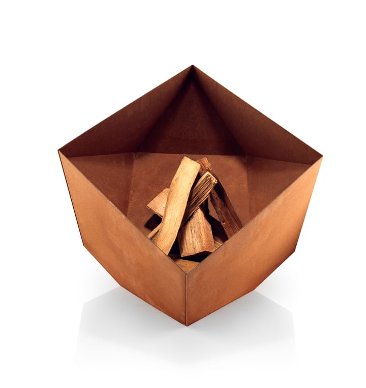 Cheminée d'extérieur FireCube, Acier corten Eva Solo