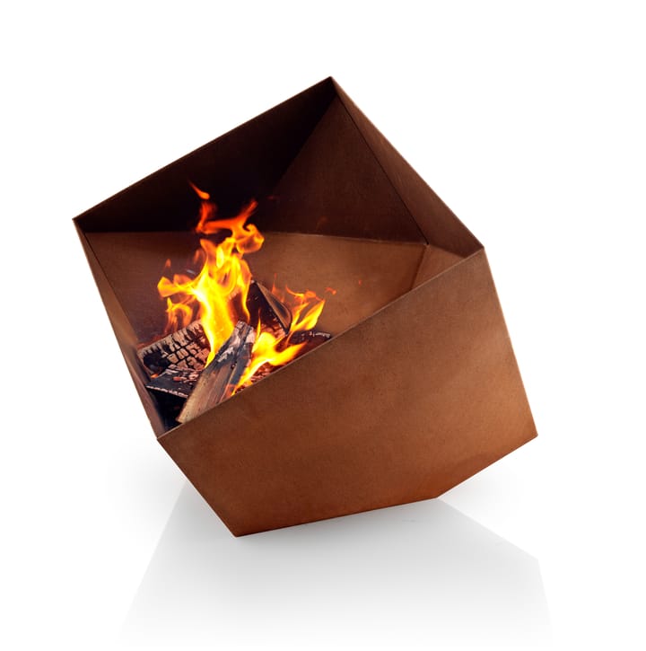 Cheminée d'extérieur FireCube, Acier corten Eva Solo