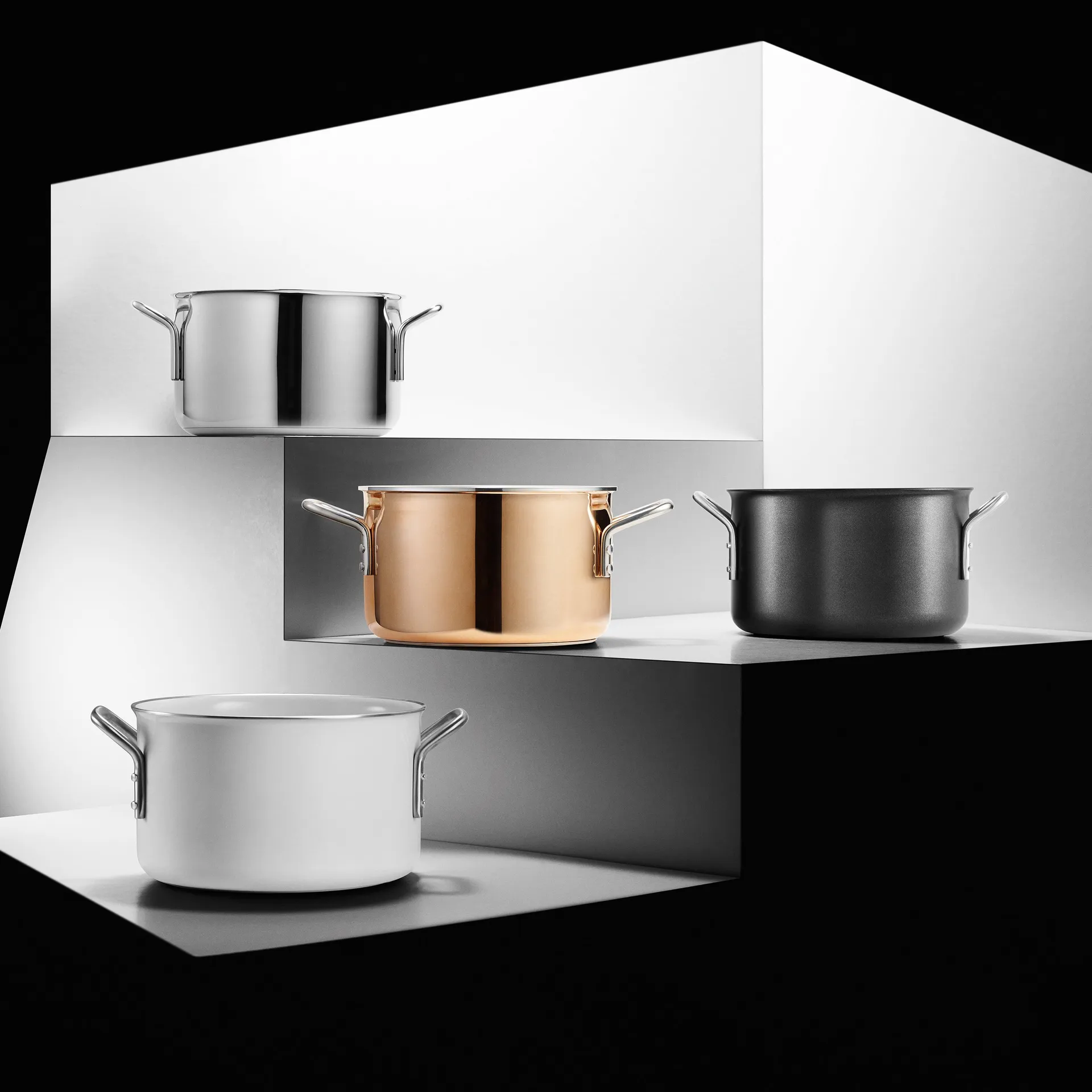 Cocotte Eva Trio White Line, 3,8 L Eva Solo