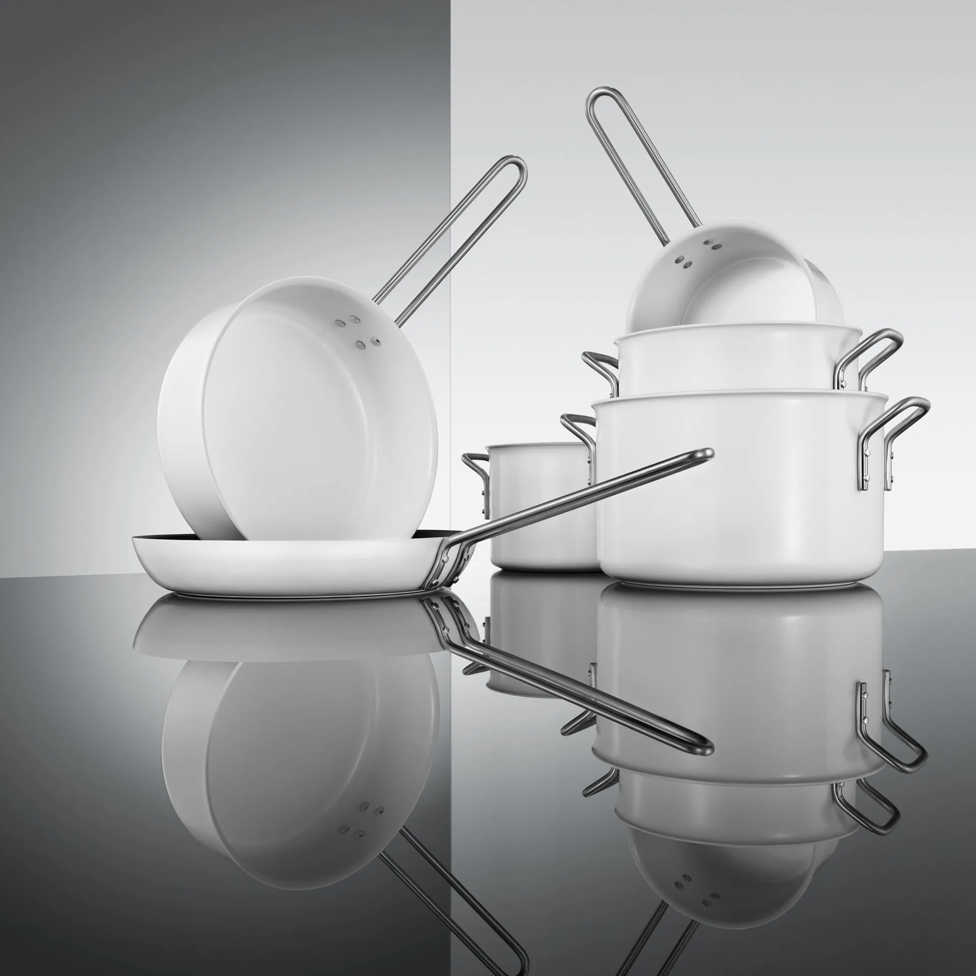 Cocotte Eva Trio White Line, 7 L Eva Solo