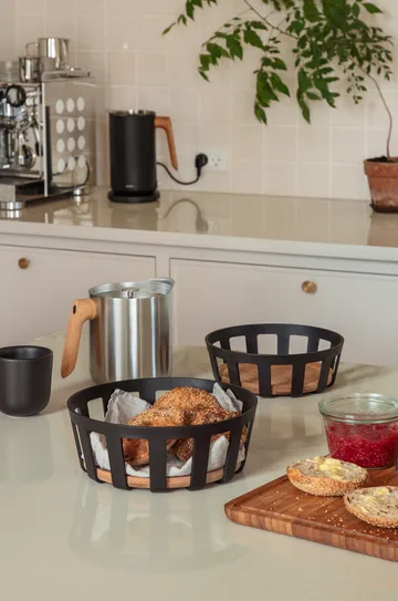 Corbeille à pain Nordic kitchen - Black, large, Ø24,5 cm - Eva Solo