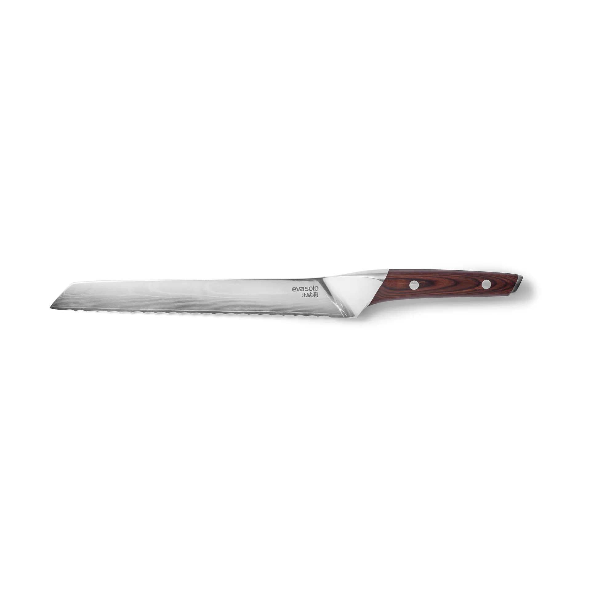 Couteau à pain Nordic Kitchen 24 cm  , Acier damassé Eva Solo
