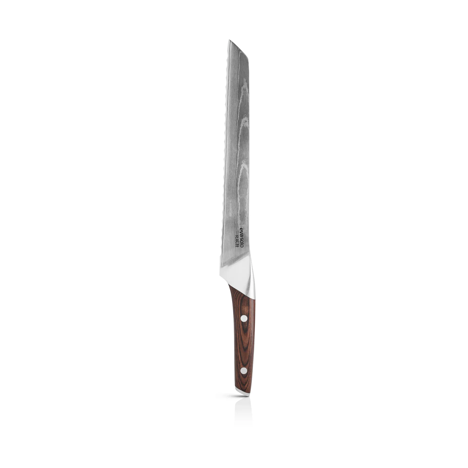 Couteau à pain Nordic Kitchen 24 cm  , Acier damassé Eva Solo