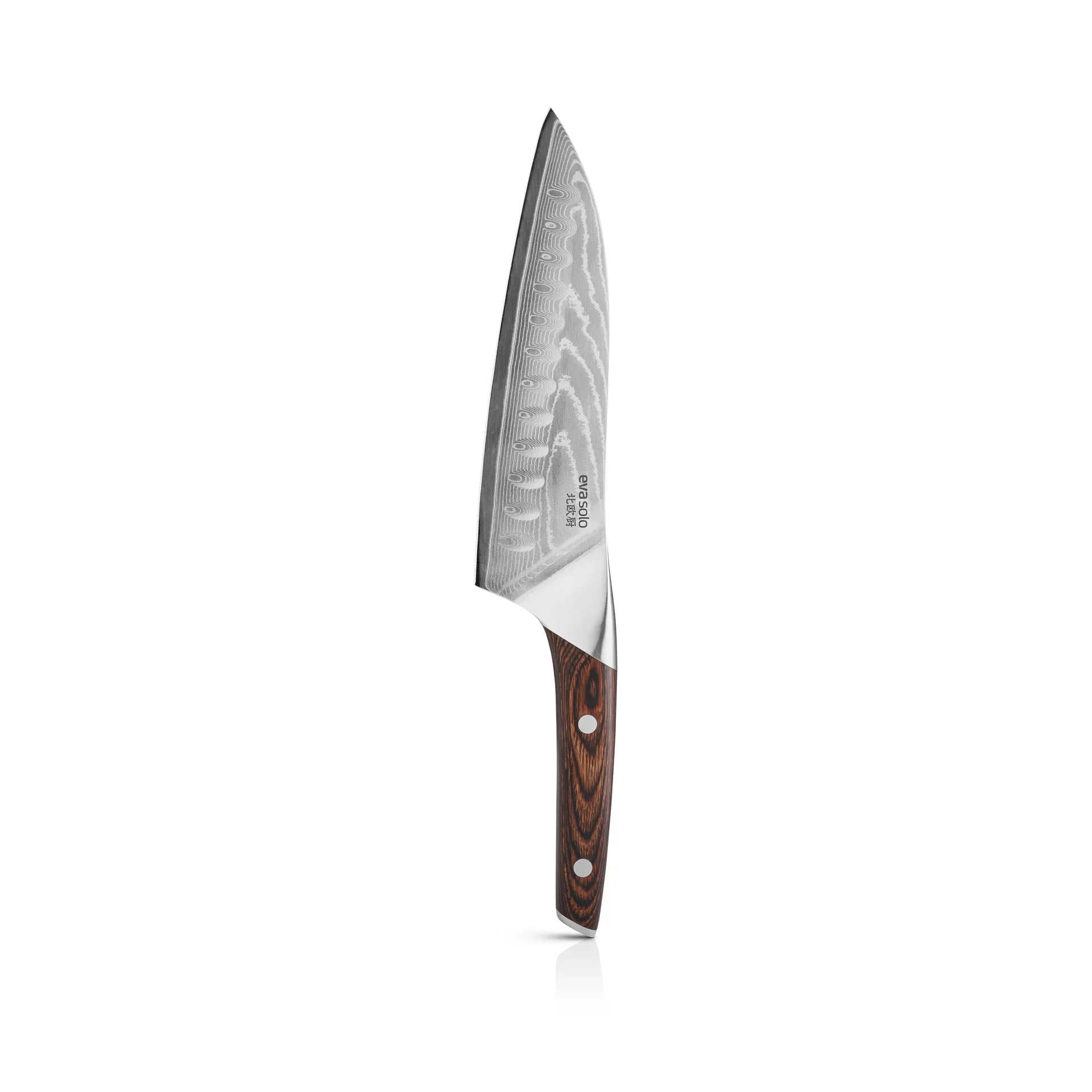 Couteau Santoku Nordic Kitchen 18 cm  , Acier damassé Eva Solo