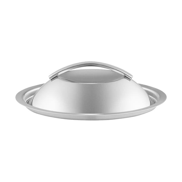 Couvercle bombé Eva Trio en acier inoxydable recyclé - Ø16 cm - Eva Solo