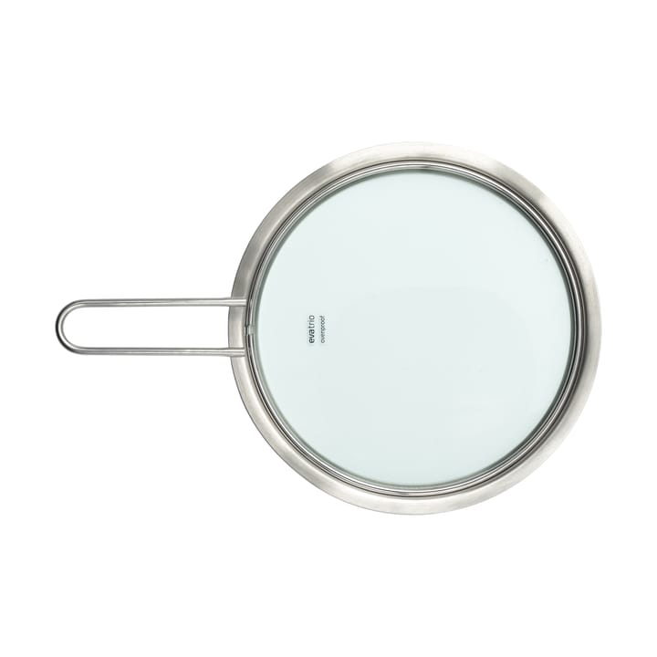 Couvercle en verre Eva Trio en acier inoxydable recyclé, Ø20 cm Eva Solo