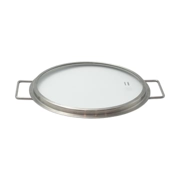 Couvercle en verre Eva Trio en acier inoxydable recyclé - Ø24 cm - Eva Solo