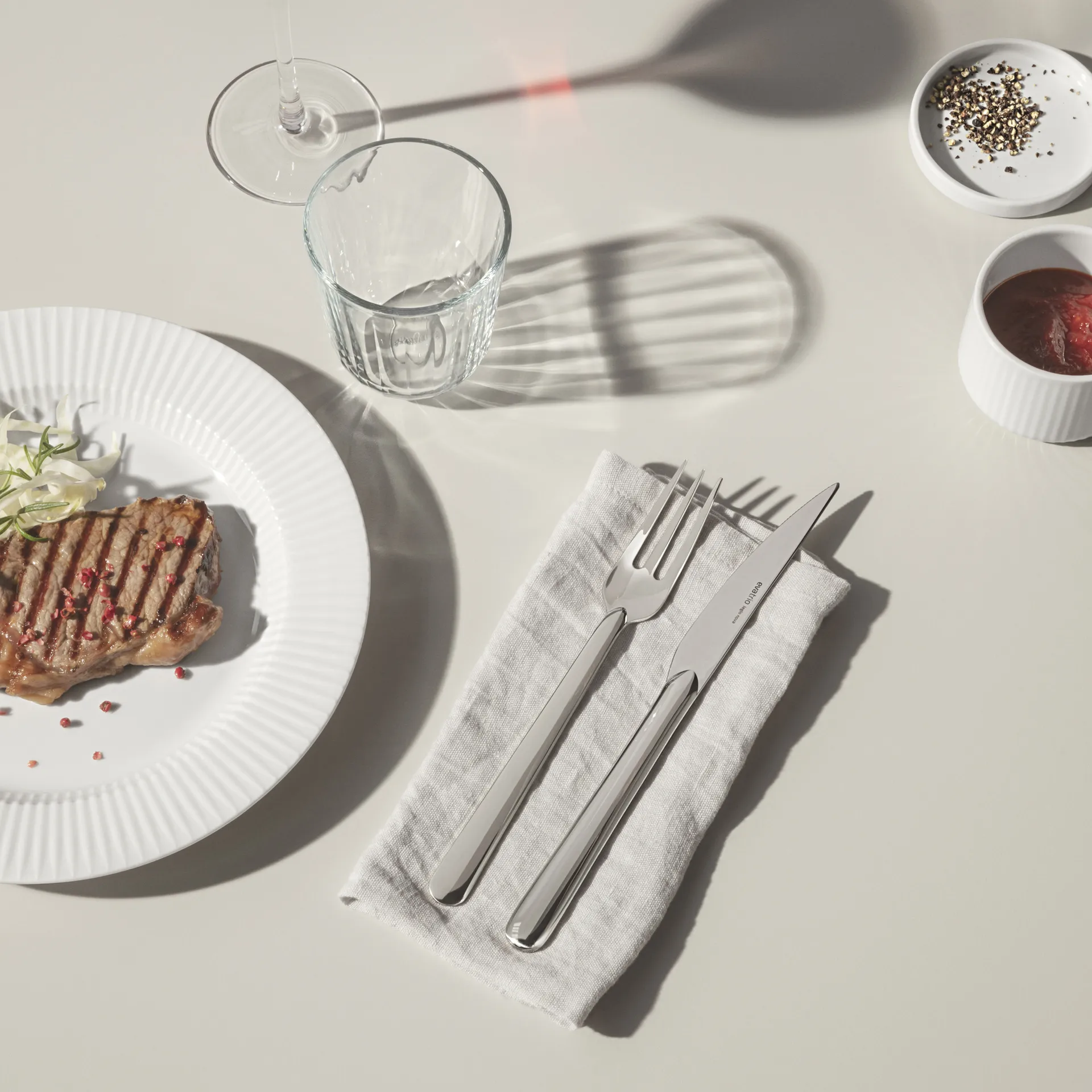 Couverts à barbecue Legio Nova 8 Pièces, Acier inoxydable Eva Solo