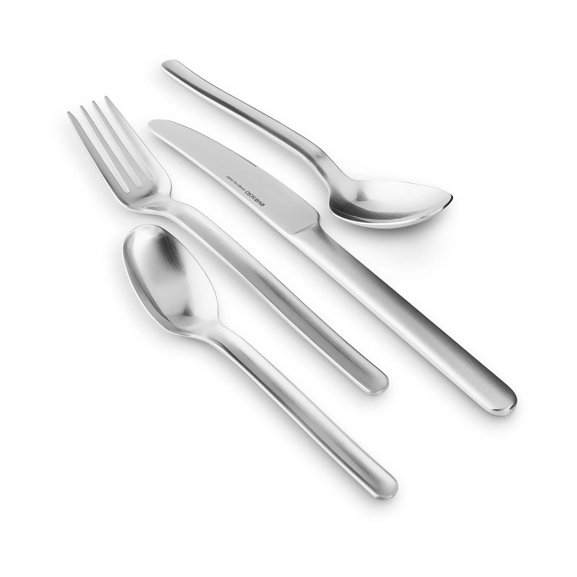 Couverts Nordic Kitchen 16 pièces, Acier inoxydable Eva Solo