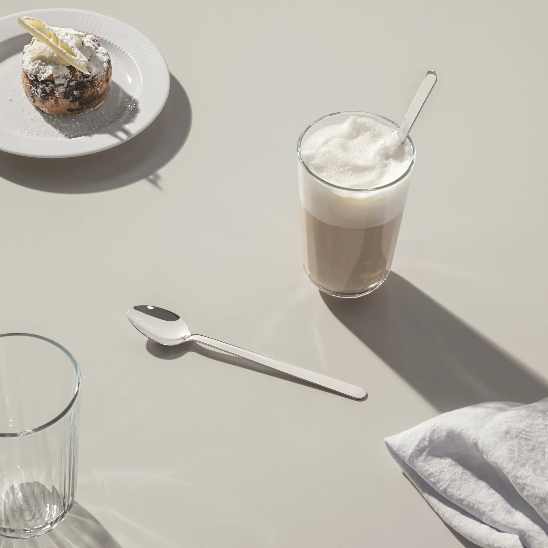 Cuillère à latte Legio Nova café 4 Pièces, Acier inoxydable Eva Solo