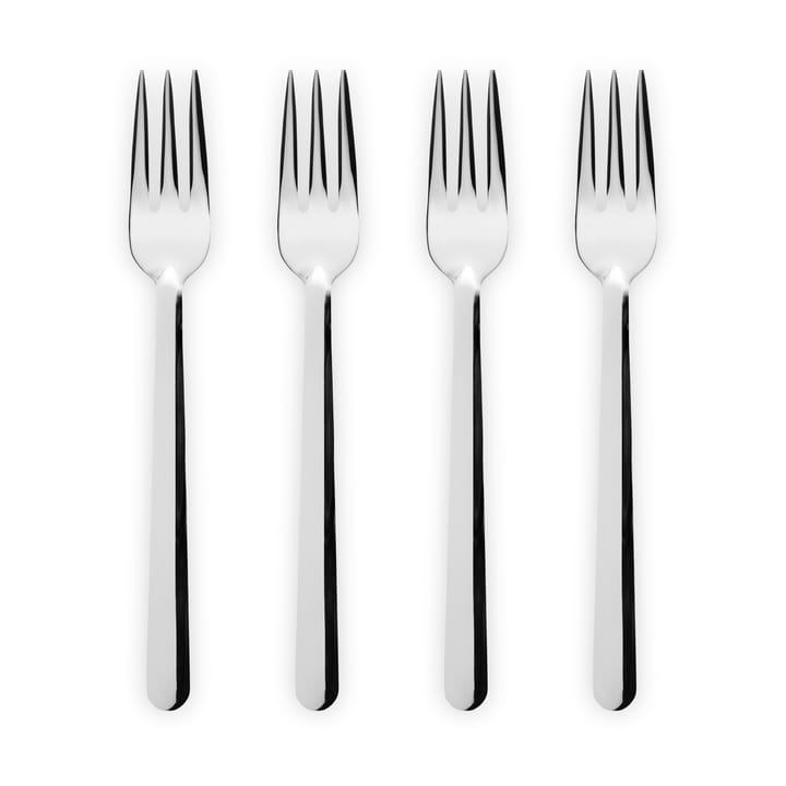 Fourchette à gâteau Legio Nova Lot de 4 - Acier inoxydable - Eva Solo