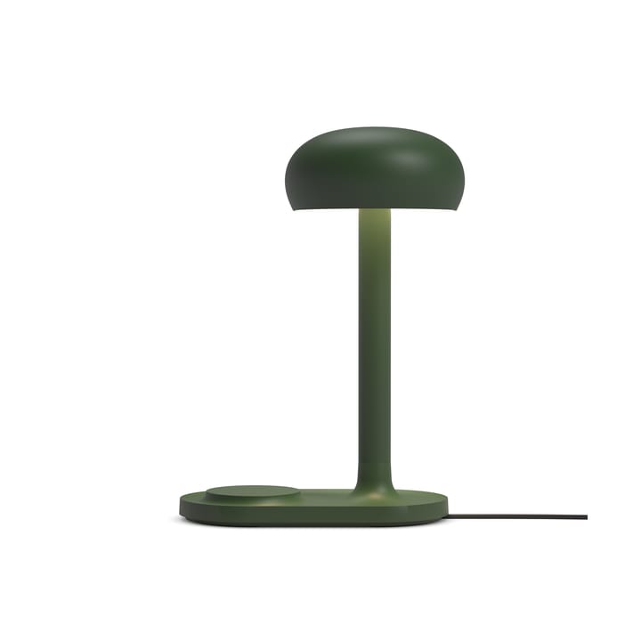 Lampe de table Emendo avec chargeur Qi - Emerald green - Eva Solo
