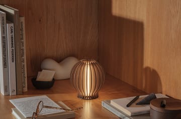 Lampe LED rechargeable ronde Eva Solo Radiant - Smoked oak - Eva Solo