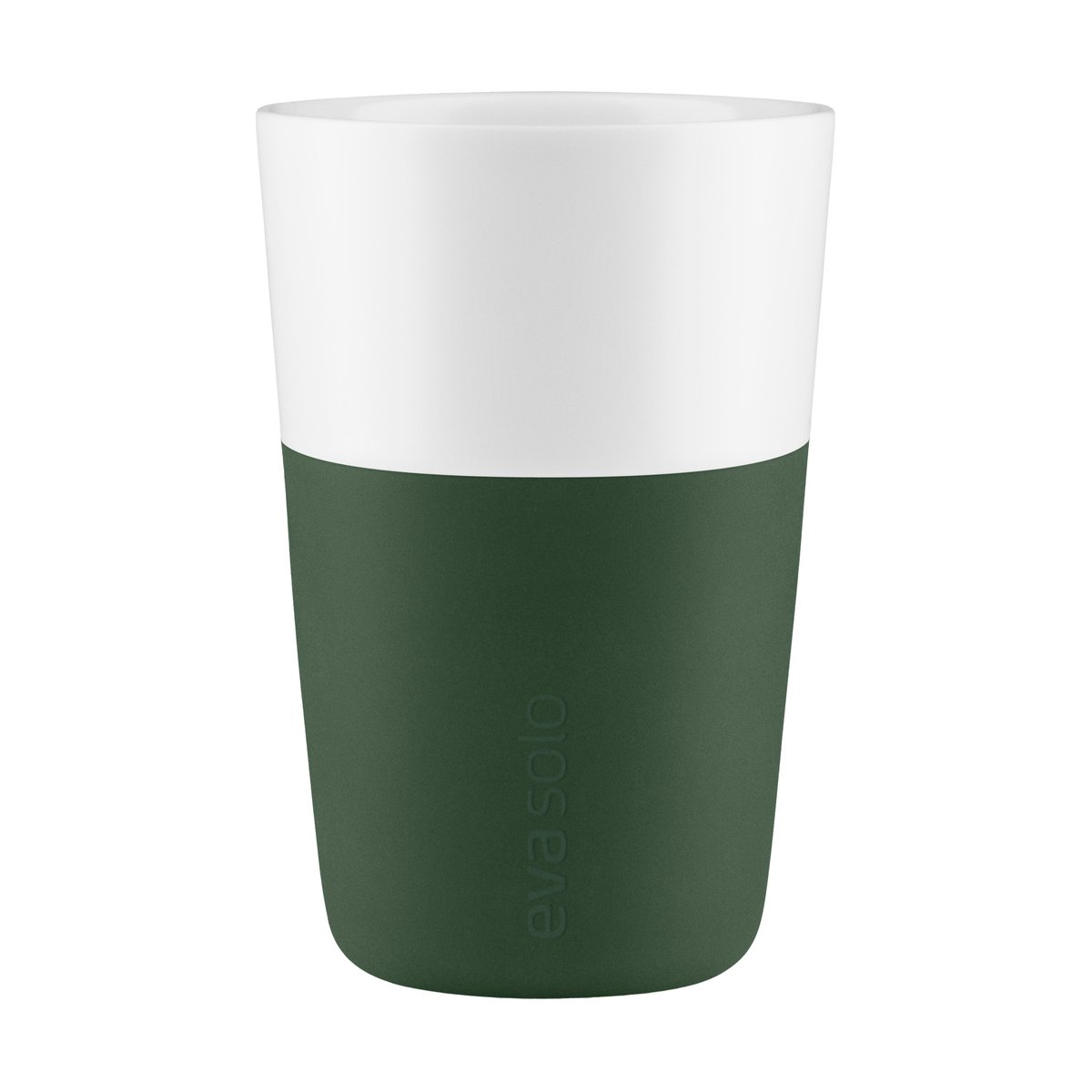 eva solo mug à café latte eva solo, lot de 2 emerald green