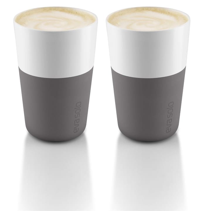 Mug à café latte Eva Solo, lot de 2 - gris éléphant lot de 2 - Eva Solo