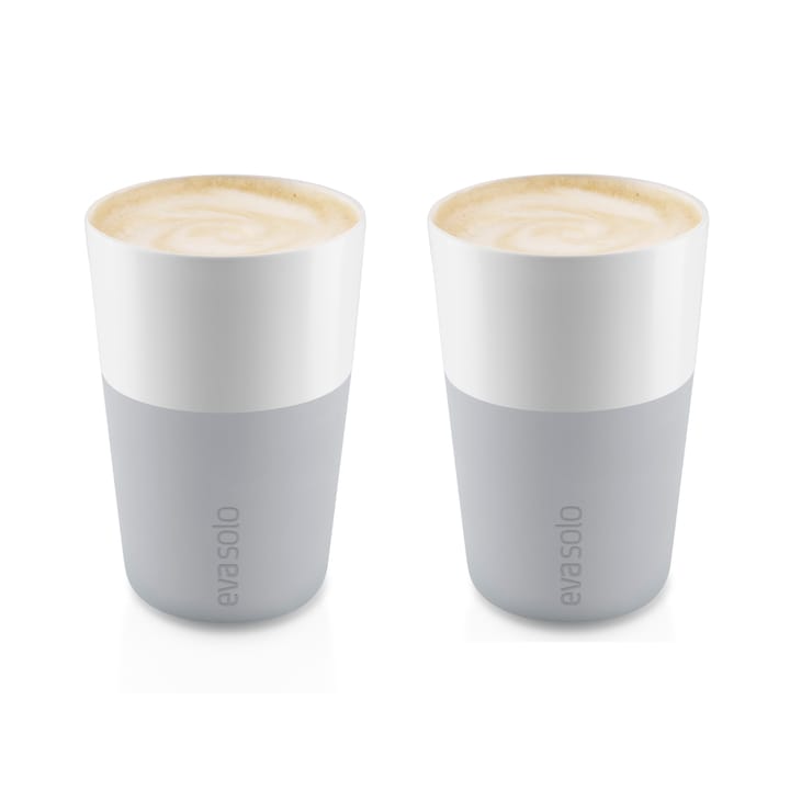 Mug à café latte Eva Solo, lot de 2 - Marble grey - Eva Solo