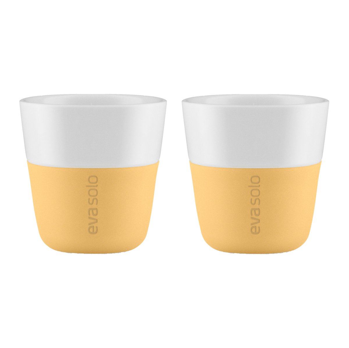 eva solo mug à espresso eva solo, lot de 2 golden sand